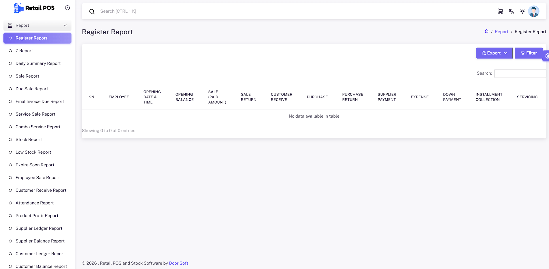 Report module